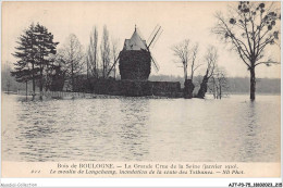 AJTP3-75-0400 - INNONDATION - Bois De Boulogne  - Inondations De 1910