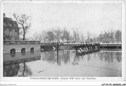 AJTP3-75-0367 - INNONDATION - Gare Des Invalides  - Inondations De 1910