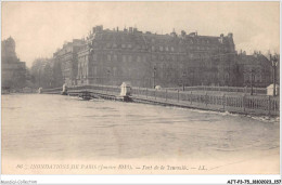 AJTP3-75-0371 - INNONDATION - Pont De La Tournile - Inondations De 1910
