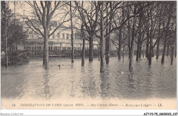 AJTP3-75-0361 - INNONDATION - Restaurant Ledoyen  - Inondations De 1910