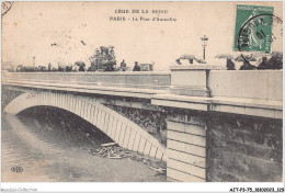 AJTP3-75-0357 - INNONDATION - Pont D'Austerlitz - Inondations De 1910