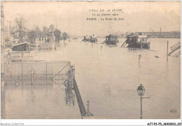 AJTP3-75-0353 - INNONDATION - Le Point Du Jour  - Inondations De 1910