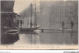 AJTP3-75-0315 - INNONDATION - Avenue Ledru-Pollin - Inondations De 1910