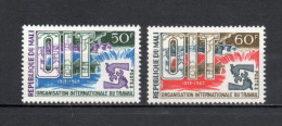 MALI  N° 116 + 117   NEUFS SANS CHARNIERE  COTE 2.00€    TRAVAIL OIT - Malí (1959-...)