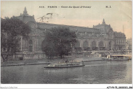 AJTP9-75-0964 - PARIS - La Gare Du Quai D'orsay - Pariser Métro, Bahnhöfe