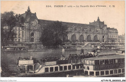 AJTP9-75-0949 - PARIS - La Nouvelle Gare D'orléans  - Métro Parisien, Gares