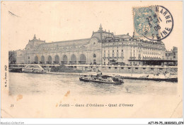 AJTP9-75-0958 - PARIS - La Gare D'orléans, Quai D'orsay - Pariser Métro, Bahnhöfe