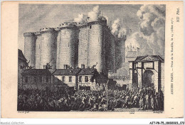 AJTP8-75-0905 - PARIS - Prise De La Bastille En 1789 - Sonstige Sehenswürdigkeiten