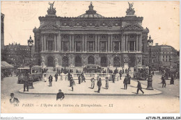 AJTP8-75-0886 - PARIS - L'opéra Et La Station Du Métropolitain - Panoramic Views