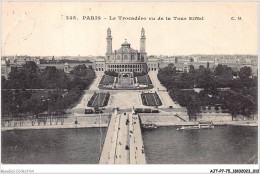 AJTP7-75-0720 - PARIS - Le Trocadero Vu De La Tour Eiffel - Mehransichten, Panoramakarten