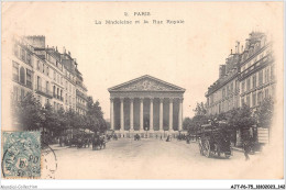 AJTP6-75-06484 - PARIS - La Madeleine Et La Rue Royale  - Cartas Panorámicas