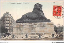 AJTP6-75-0620 - PARIS - Le Lion De Belfort  - Andere Monumenten, Gebouwen