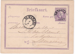 Briefkaart - Semarang - Niederländisch-Indien