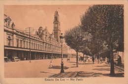 XXX - SAO PAULO , BRAZIL - ESTACAO DA LUZ - GARE - 2 SCANS - São Paulo