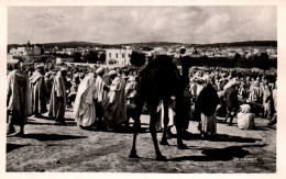 CPA - MAROC - Scènes & Types - Un Souk (Ain Harrouda) - Edition La Cigogne Casablanca - Autres & Non Classés