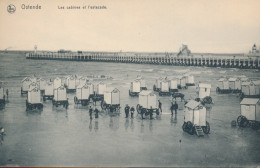 OOSTENDE    LES CABINES ET L'ESTACADE           ZIE AFBEELDINGEN - Oostende