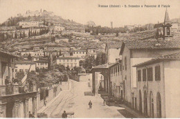 XXX - FIRENZE ( ITALIA ) - S. DOMENICO E PANORAMA DI FIESOLE - EDIZ. CARLO PRATESI , FIRENZE- 2 SCANS - Firenze