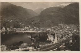 XXX - OMEGNA ( ITALIA ) - VISTA GENERALE - FOTOEDIZIONI BRUNNER & C. , COMO - 2 SCANS - Verbania