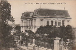 XXX - AFRIQUE OCCIDENTALE - DAKAR ( SENEGAL ) - HOTEL DE VILLE - 2 SCANS - Sénégal