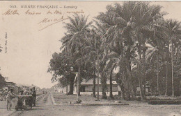 XXX - KONAKRY ( GUINEE FRANCAISE ) - ANIMATION - WAGONNET - PHOT. FORTIER , DAKAR - 2 SCANS - French Guinea