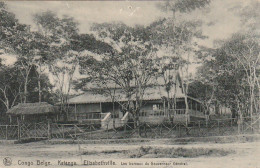 XXX - CONGO BELGE - KATANGA - ELISABETHVILLE - LES BUREAUX DU GOUVERNEUR GENERAL - 2 SCANS - Belgian Congo