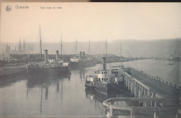 OOSTENDE    VUE VERS LA MER          ZIE AFBEELDINGEN - Oostende