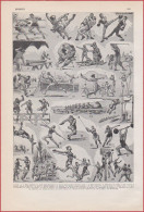 Sport. Divers Sports. Illustration Paul Ordner. Larousse 1948. - Documentos Históricos