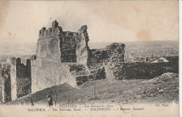 XXX - SALONIQUE ( GRECE ) - LES REMPARTS ( EST )- SALONICA - THE BULWARKS ( EAST )- 2 SCANS - Grèce