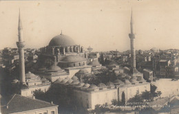 XXX - CONSTANTINOPLE ( TURQUIE ) - VUE PANORAMIQUE DE LA MOSQUEE BAYAZID - 2 SCANS - Turkije