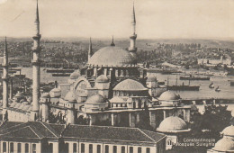 XXX - CONSTANTINOPLE ( TURQUIE ) - MOSQUEE SULEYMANIE - VUE GENERALE - 2 SCANS - Turquia