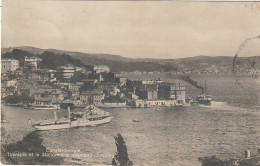 XXX - CONSTANTINOPLE ( TURQUIE ) - THERAPIA ET LE STATIONNAIRE ALLEMAND " LORELEY " - 2 SCANS - Turquia