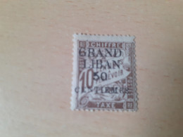 TIMBRE   GRAND  LIBAN    TAXE   N  1      COTE  8,00  EUROS    NEUF  TRACE  CHARNIERE - Timbres-taxe