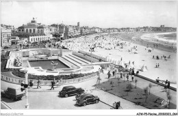 AJWP5-0467 - PISCINE - LES SABLES D'OLONNE - VUE SUR LE REMBLAI ET LA PISCINE  - Autres & Non Classés