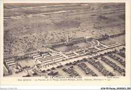 AJWP5-0461 - PISCINE - LE TOUQUET-PARIS-PLAGE - VUE AERIENNE - LA PISCINE ET LA PLAGE  - Autres & Non Classés