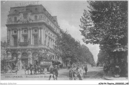 AJWP4-0402 - THEATRE - PARIS - BOULEVARD ST-MARTIN - THEATRE DE LA RENAISSANCE  - Teatro