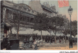 AJWP4-0400 - THEATRE - PARIS - THEATRE DU GYMNASE ET RESTAURANT MARGUERY  - Théâtre