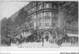 AJWP3-0285 - THEATRE - PARIS - THEATRE DU VAUDEVILLE - B-DES ITALIENS  - Teatro