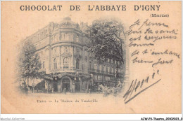 AJWP3-0229 - THEATRE - PARIS - LE THEATRE DU VAUDEVILLE  - Theater