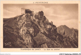 AJWP1-0087 - TELEPHERIQUE - TELEFERIQUE DU SANCY - LA GARE DU SOMMET  - Other & Unclassified