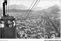 AJWP1-0062 - TELEPHERIQUE - GRENOBLE - TELEPHERIQUE DE LA BASTILLE - PERSPECTIVE SUR LA VILLE  - Other & Unclassified