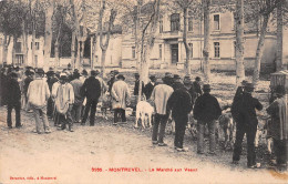 MONTREVEL (Ain) - Le Marché Aux Veaux - Voyagé (2 Scans) - Non Classificati