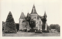 XXX -(40) LUBBON - LE CHATEAU - CARTE PHOTO - 2 SCANS - Other & Unclassified