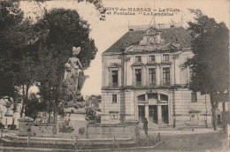 XXX -(40) MONT DE MARSAN - LA POSTE ET FONTAINE  " LA LANDAISE " - 2 SCANS - Mont De Marsan