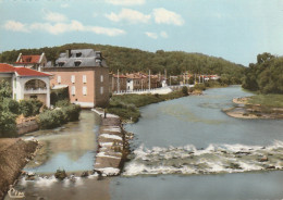 XXX -(40) AIRE SUR L' ADOUR - CHUTE DE L' ADOUR ET QUARTIER DE GRAVEROTS - 2 SCANS - Aire