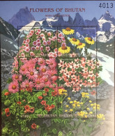 Bhutan 2000 Himalayan Flowers Sheetlet MNH - Sonstige & Ohne Zuordnung