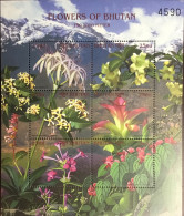 Bhutan 2000 Himalayan Flowers Sheetlet MNH - Autres & Non Classés