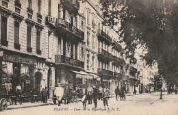 XXX -(42) ROANNE - COURS DE LA REPUBLIQUE - ANIMATION - COMMERCES - TABAC COMPTOIR , HOTEL TERMINUS - 2 SCANS - Roanne