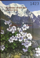 Bhutan 2000 Himalayan Flowers Minisheet MNH - Other & Unclassified