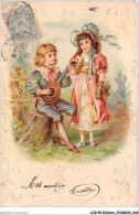 AJRP5-0441 - ENFANTS - MES AMITIES COUPLE GUITARE - Gruppen Von Kindern Und Familien