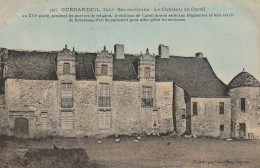 XXX -(44) GUERANDE - SES ENVIRONS - LE CHATEAU DE CAREIL - CARTE COLORISEE - 2 SCANS - Guérande